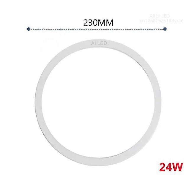 6W 9W 13W 18W 24W lampada LED Circular Panel Light Surface Mounted led ceiling light AC220V AC110V led lamp for Home Decoration