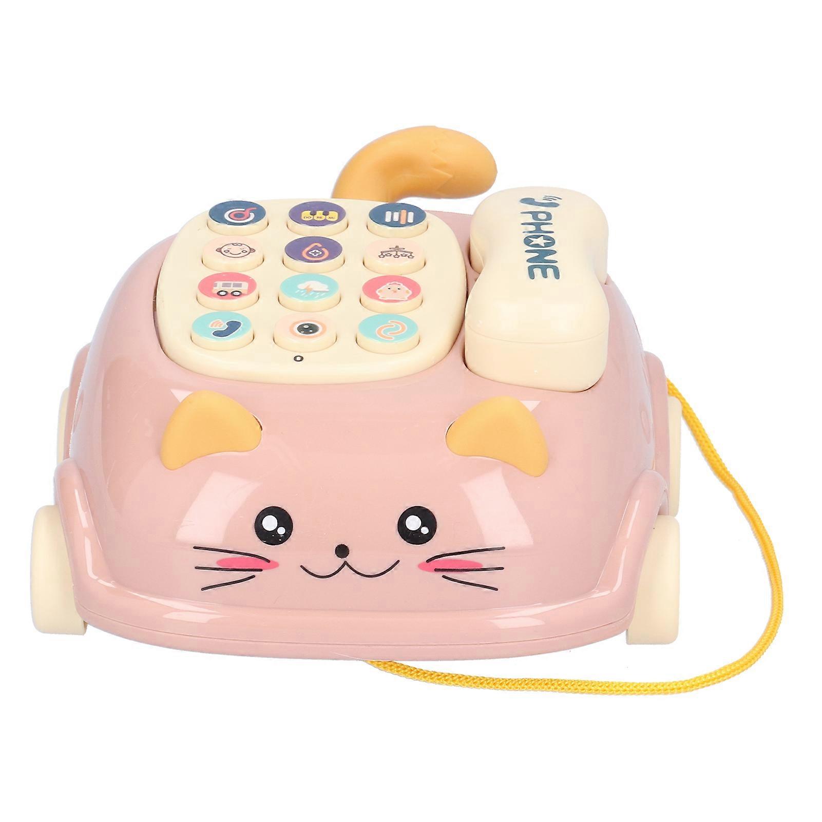 Educational MultiFunction Child Telephone Toys Learning Play Phone for Ages 6+