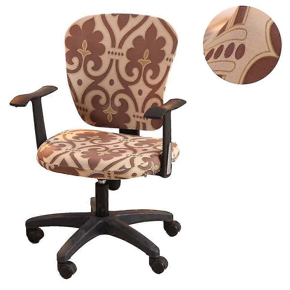 Computer Office Chair Dekker Universal Stretchable Polyester vaskbar roterende stol Slipcovers