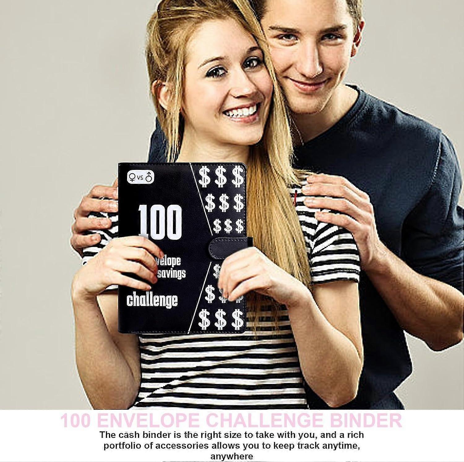 100 Envelope Saving Challenge - Budget Binder with Cash Envelopes