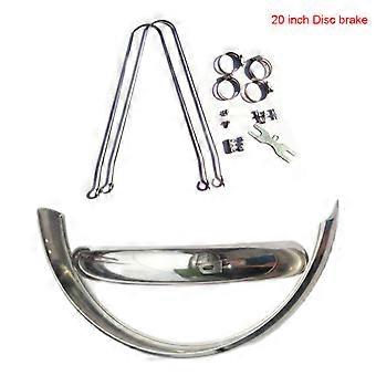 18inch 20inch Retro Road Bicycle Guard Bike Fender Stainless Steel Mudguard Front Rear Wing Fender Bike Accessories