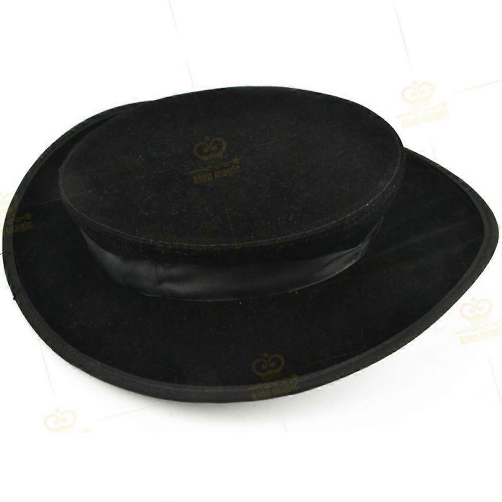 Folding Top Hat Spring Magic Tricks Appearing Vanishing Objects from Hat Stage Accessories