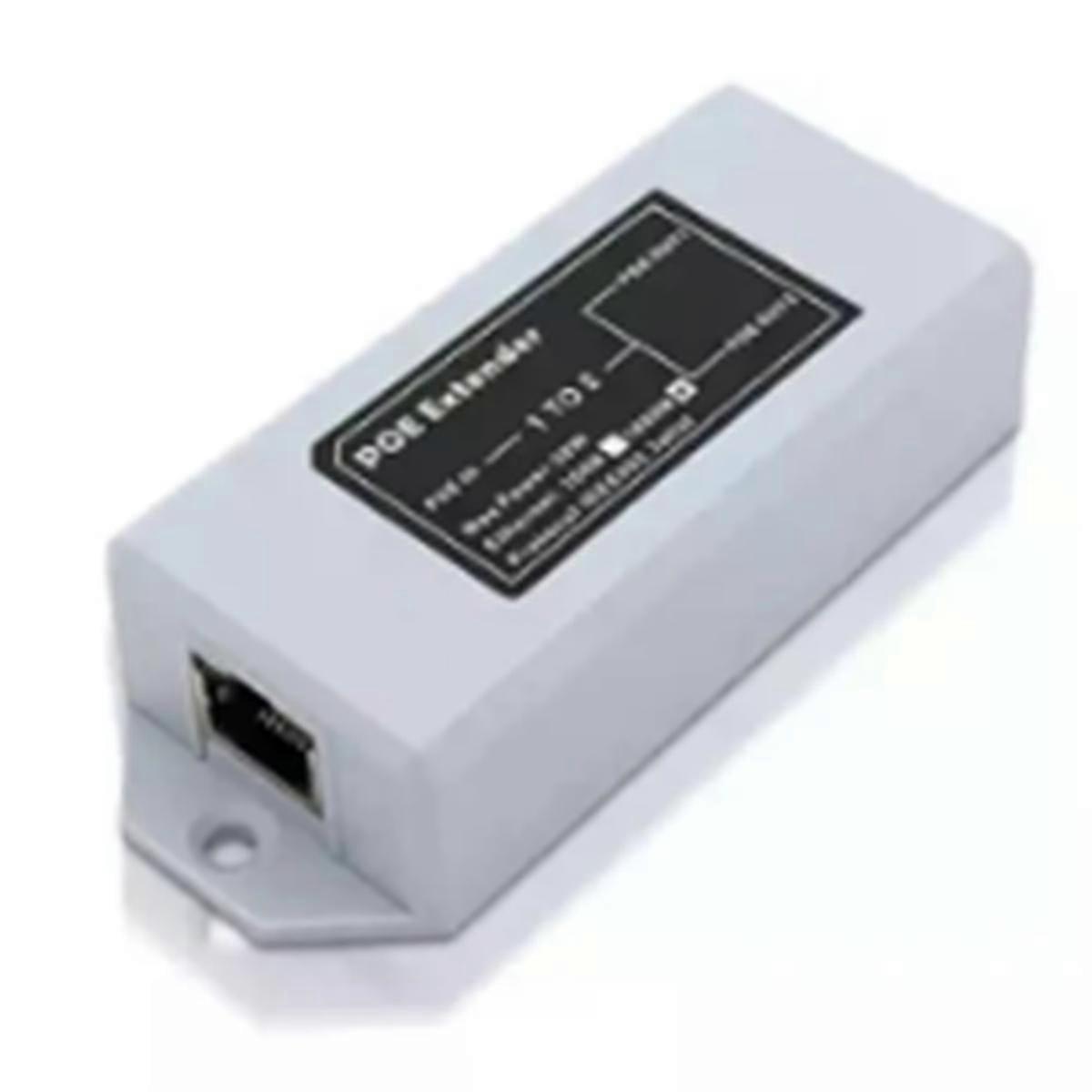 1 inn 2 ut Gigabit Standard POE 1000M Network Extender Cascad Repeater Rj45 Samsvar med IEEE 802.3AT/AF for IP-kamera