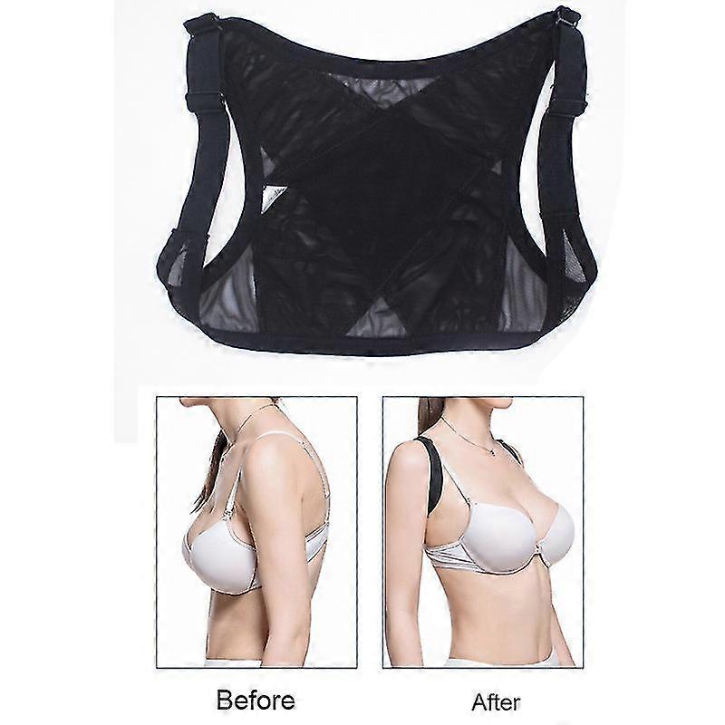 Correcteur de posture du dos pour les femmes Soutien des épaules Gilet respirant Ceinture ajustable