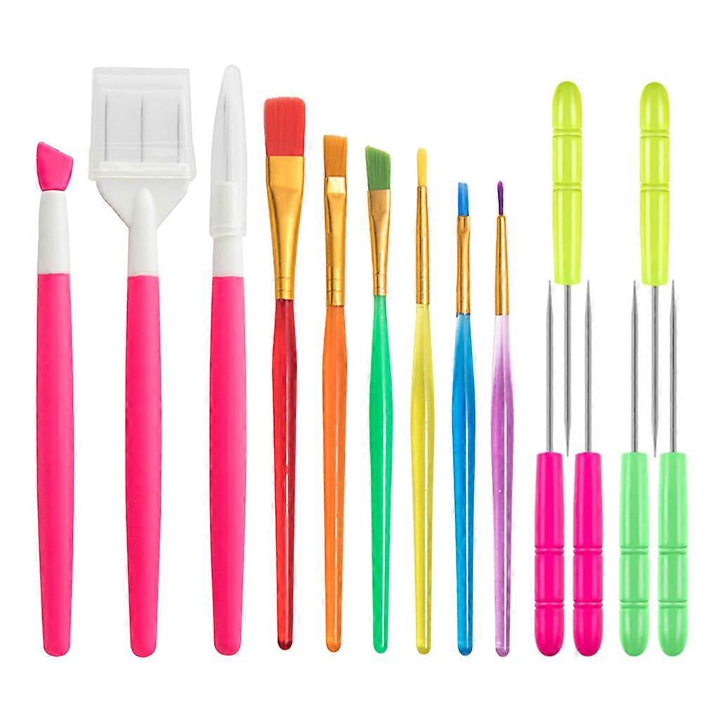 DIY Cake Carving Knife Hook Line Drawing Brush for Sugar Paste Flowers