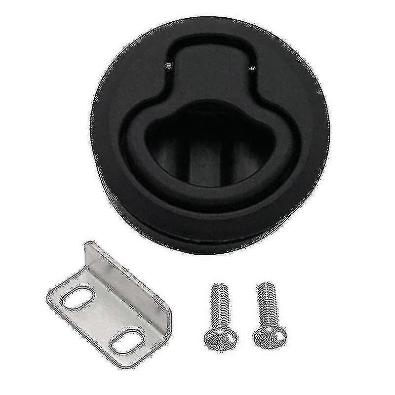2" Round Locking Flush Pull Latch Replacement Plastic For Rv Marine Boat Southco