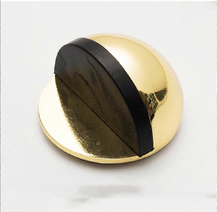 4pcs Door Stops, Floor Self-adhesive (gold)