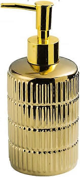 Ceramic Liquid Soap Pump,Marble Texture 260ML,Kitchen homeGold