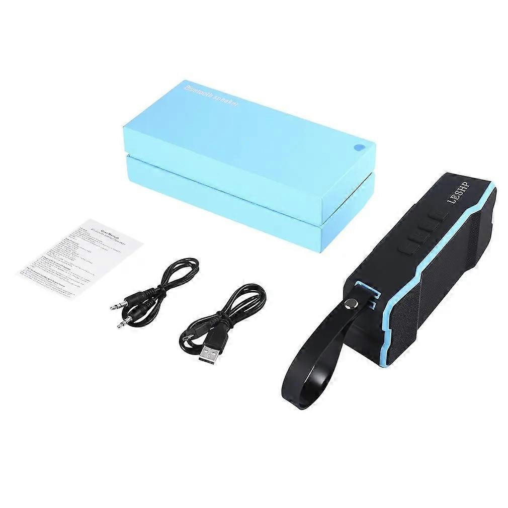 LESHP Portable Bluetooth 4.0 Speaker Outdoor High Quality Stereo Sound IP7 Waterproof 13 Hours Playtime Speaker