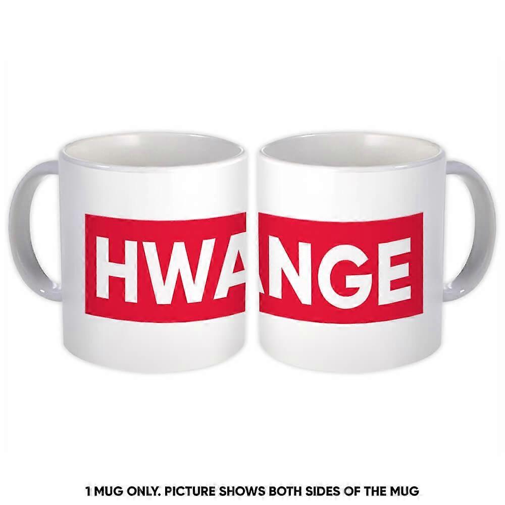 Gift Mug: Hwange Zimbabwe Red