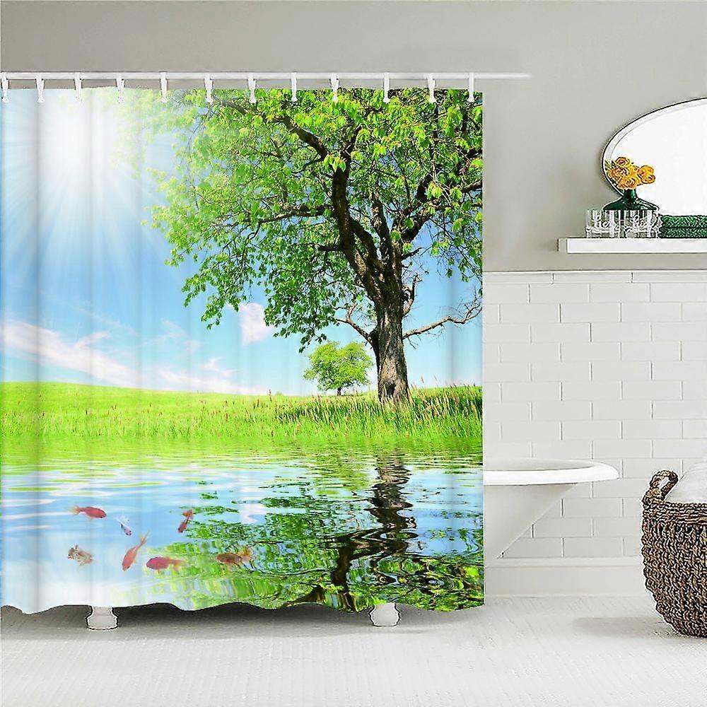 Bathroom Shower Curtain Design Style - 419