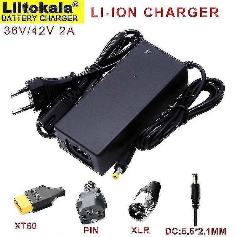 36v 2a 10 Strings 42v E Bike Modificatie/elektrisch/scooter Accu's Oplader Polymeer Lithium Batterijlader Yalo