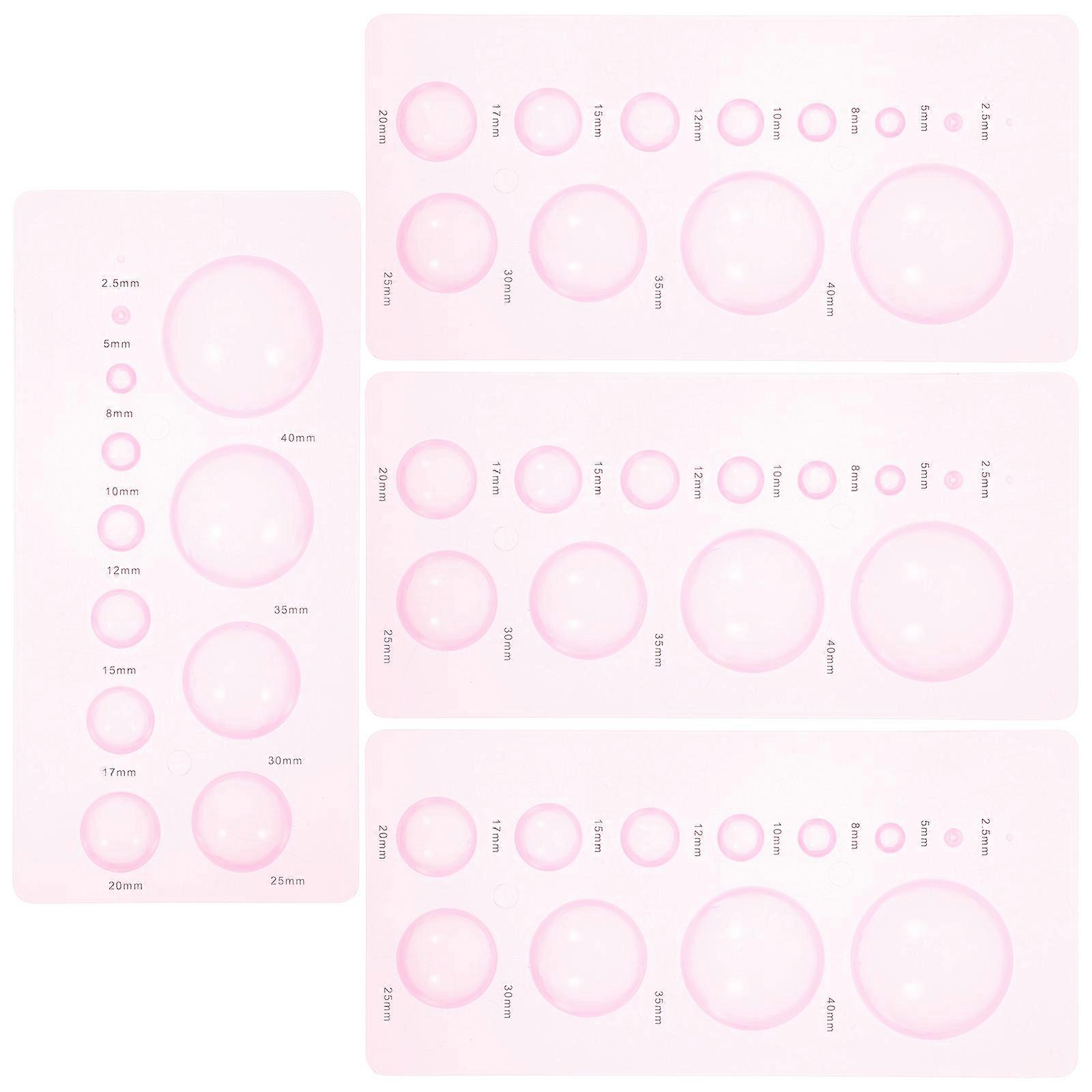 4 Pcs Paper Quilling Mould DIY Paper Craft Tools Practical Paper Quilling Tool