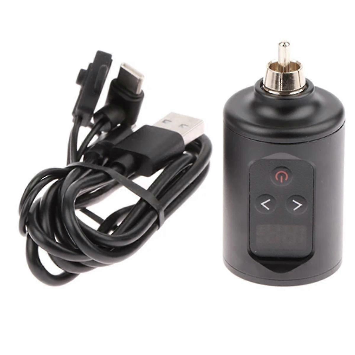 Alimentation sans fil de tatouage RCA Socket 1400MA Batterie rechargeable portable Tattoo Supply