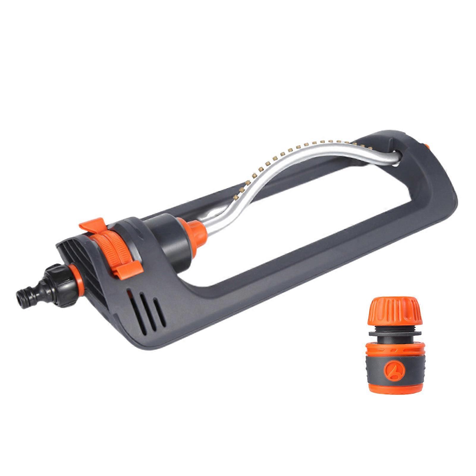 Automatic Lawn Sprinkler Leak Resistant Water Flow Adjustable Universal Simple Installation Wider Coverage Garden Yard Sprinkler Jikaix