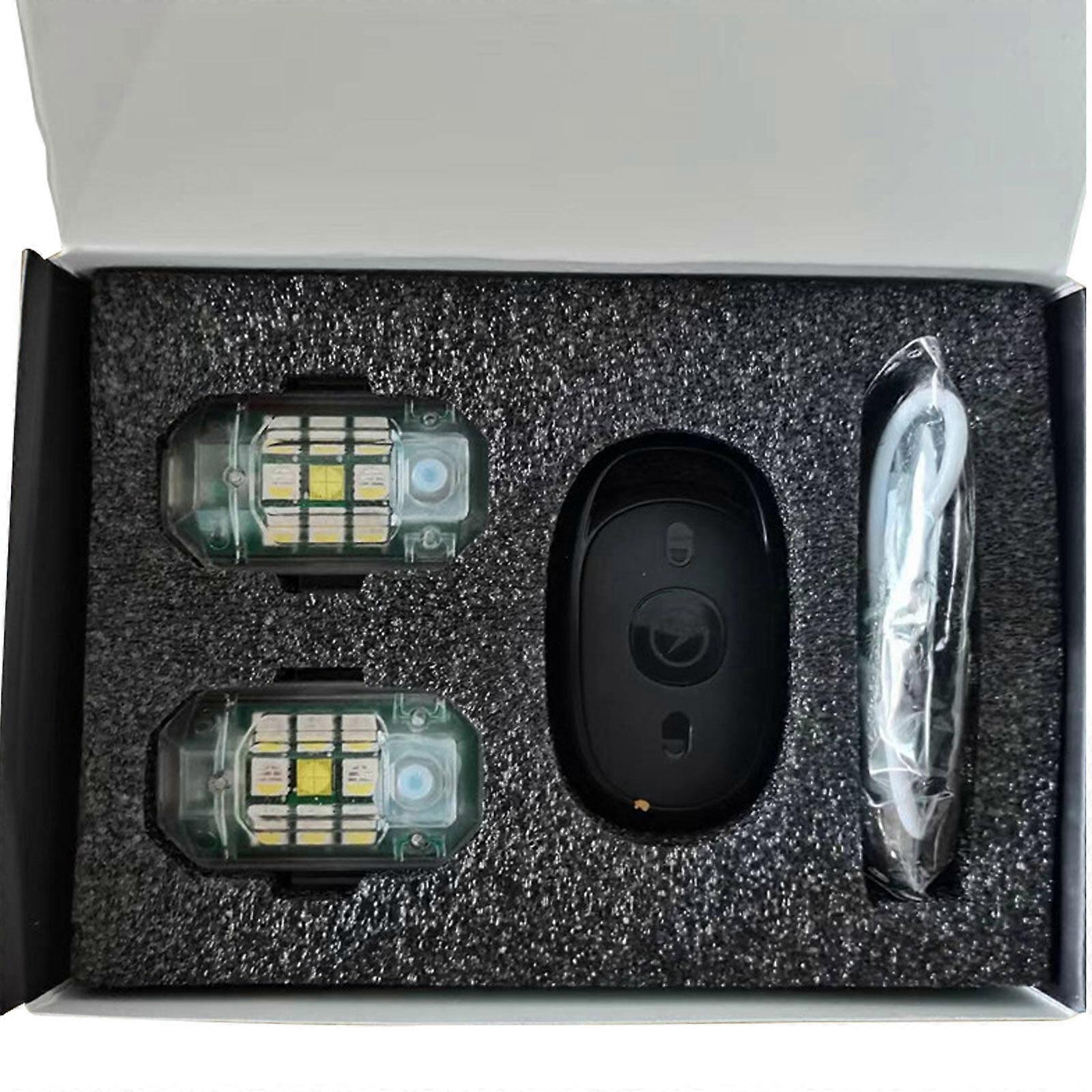 High Brightness Wireless LED Strobe Light 7 Colors Rechargeable Flashing Light