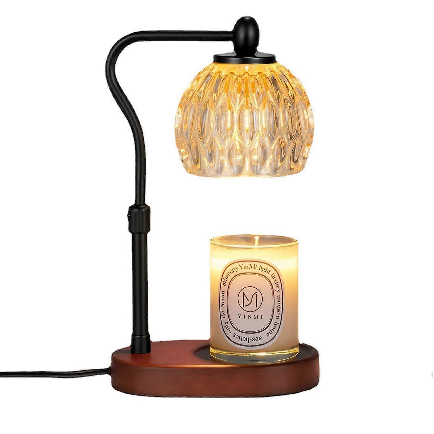 Dimmable Candle Warmer Lamp Head Rotatable Height Adjustable + Timer & Bulb