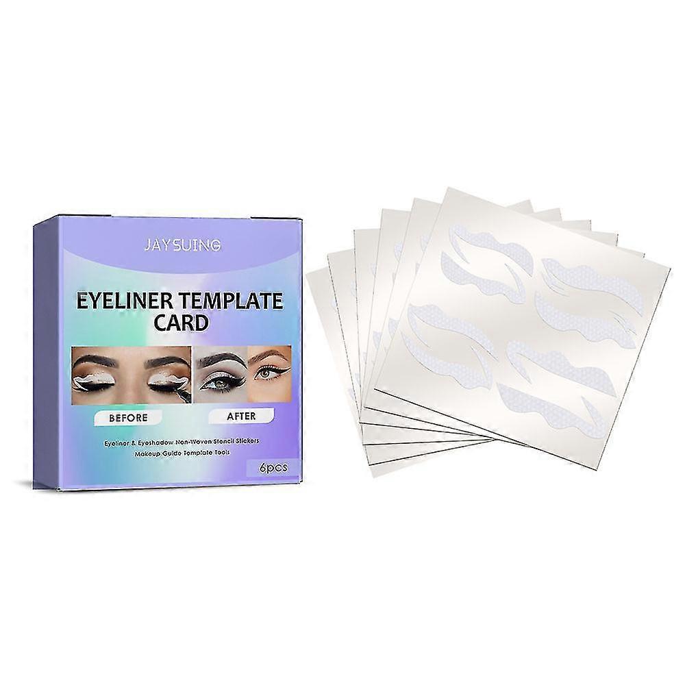 Jaysuing Beginner Eyeliner Assist Template Lazy Novice Makeup Tool Quick Makeup