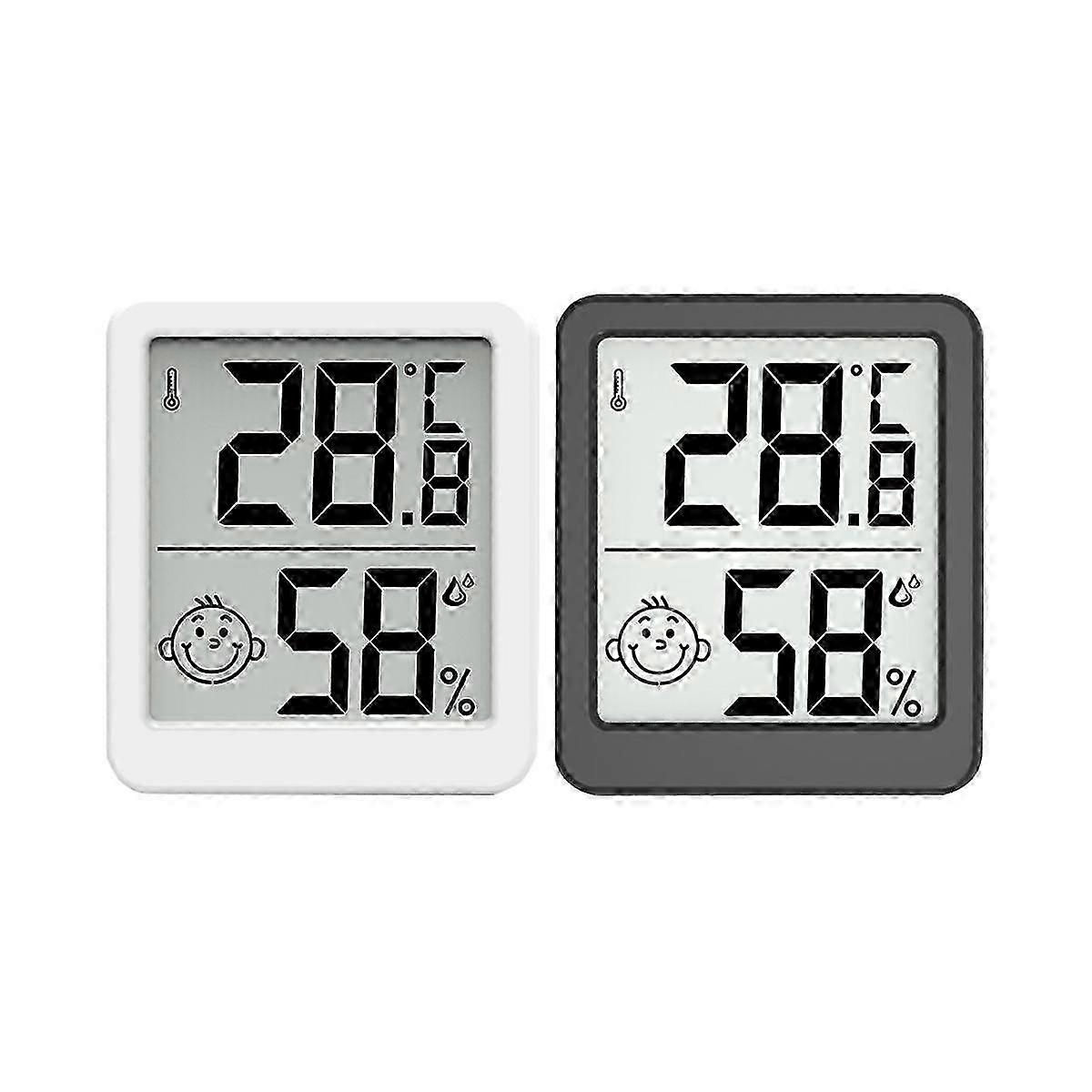 LCD Digital Thermometer Hygrometer Indoor Room Electronic Temperature Humidity Meter Sensor Gauge W