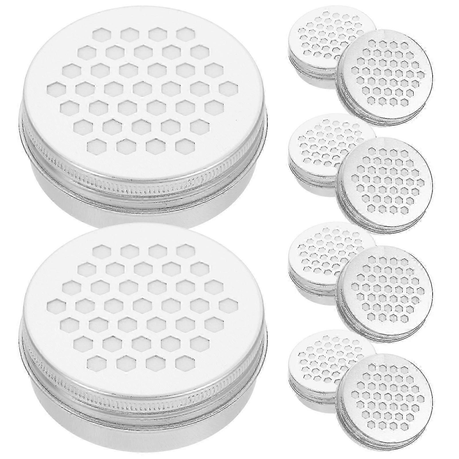 10pcs  Aluminum Air Freshener Diffuser Box Home Aroma Diffuser Aroma Diffuser Holder