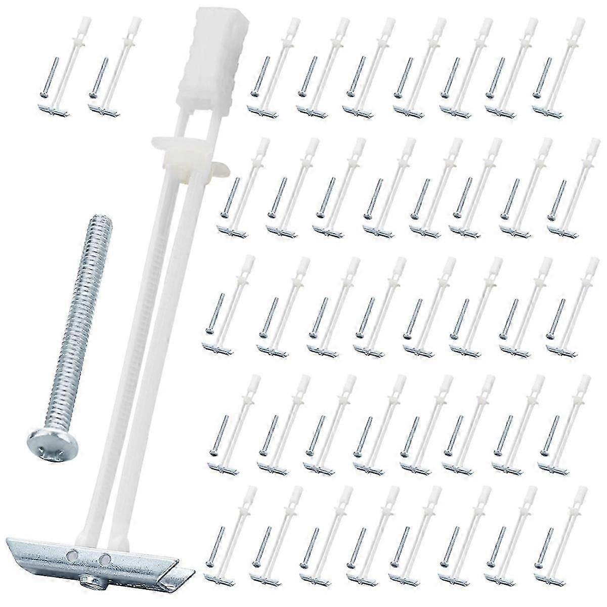 مرساة دريوال مع الترباس لأحجام السحابة 1 / 4in-20in ، طقم مرساة الحوائط الجافة المجوفة للخدمة الشاقة للتلفزيون