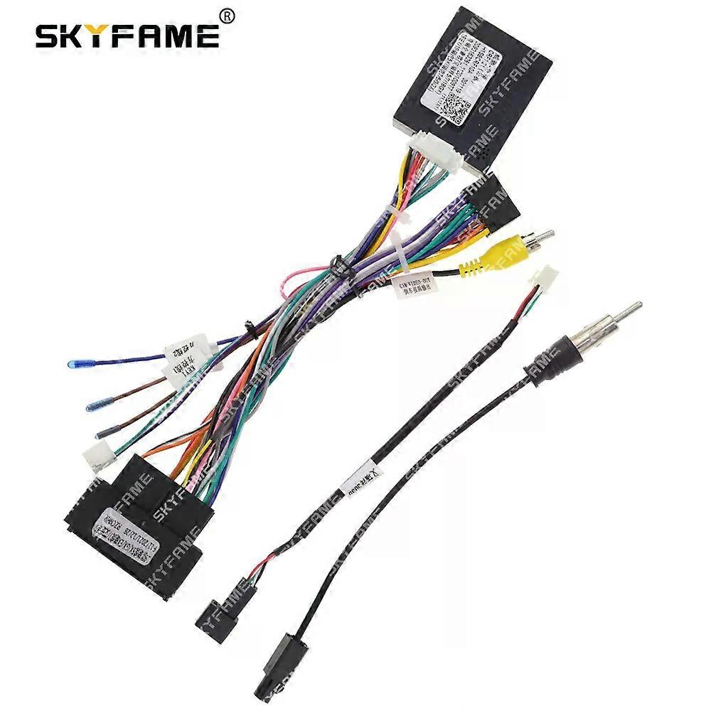 Si applica al cablaggio dell'auto Adattatore Canbus Box Decoder Android Radio Cavo di alimentazione per Chery Tiggo 7 Arrizo EX GX CRF1.21