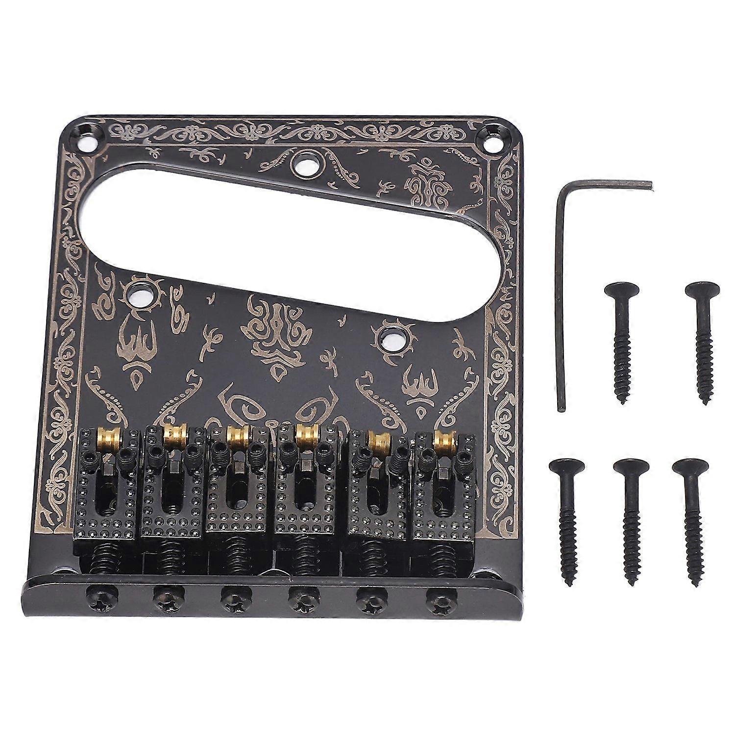 Electric Guitar Fixed Bridge Single Coil Pickup Installation Hole for TL Replacement Parts Accessori