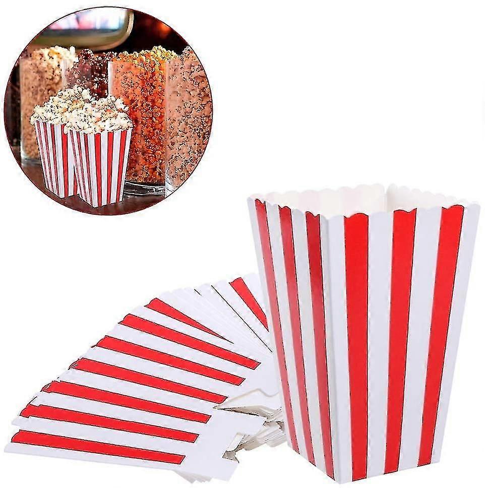 12 darab Candy Táskák Party Táskák Set Popcorn Dobozok Popcorn Táskák Popcorn Táskák
