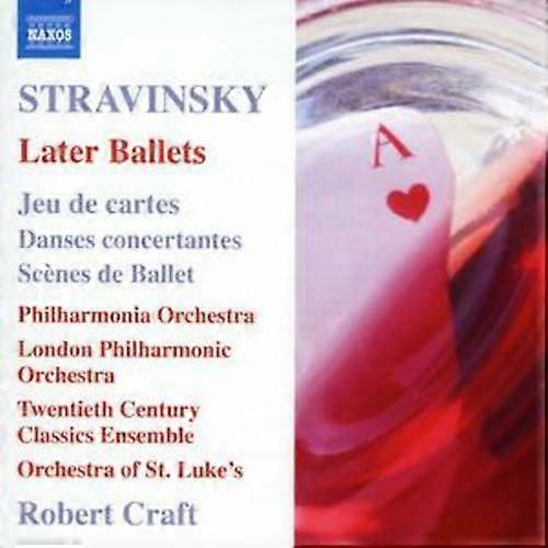 Igor Stravinsky Later Ballets (Craft Lpo Po) CD (2007)