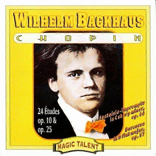 Wilhelm Backhaus Plays Chopin Etudes CD