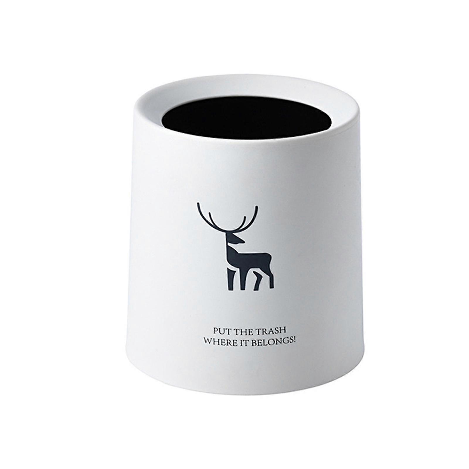 Mini desktop trash can for bathroom and kitchen