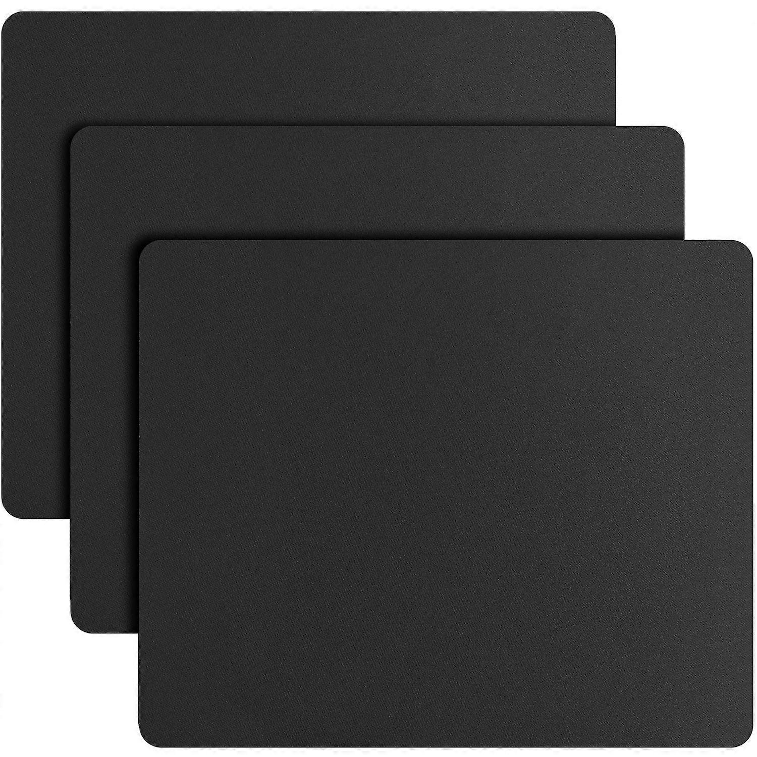 3 Pack Mouse Pads Non-Slip Premium Textured Office Home 9.5x8.0 in Soft Surface High Durability
