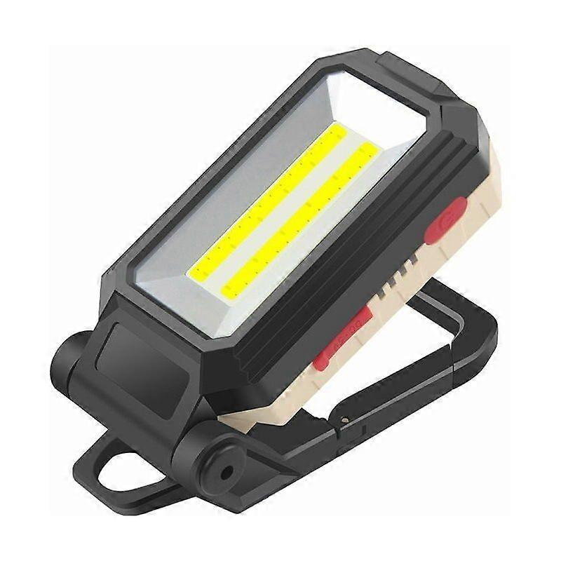 磁気ベース付き充電式LEDトーチ、30W、修理用、キャンプ、釣り用