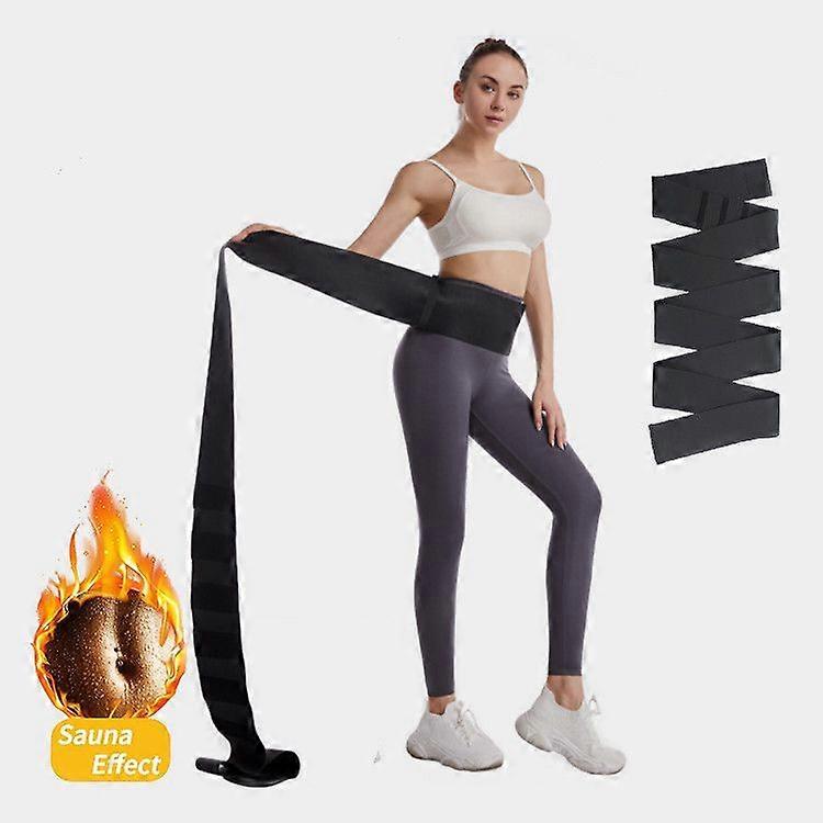 Waist Trainer For Women Lower Belly Fat Plus Size Adjusting Belly Wrap Belt For Stomach Body Trimmer Waist Training 3 meters long and 15 cm wide