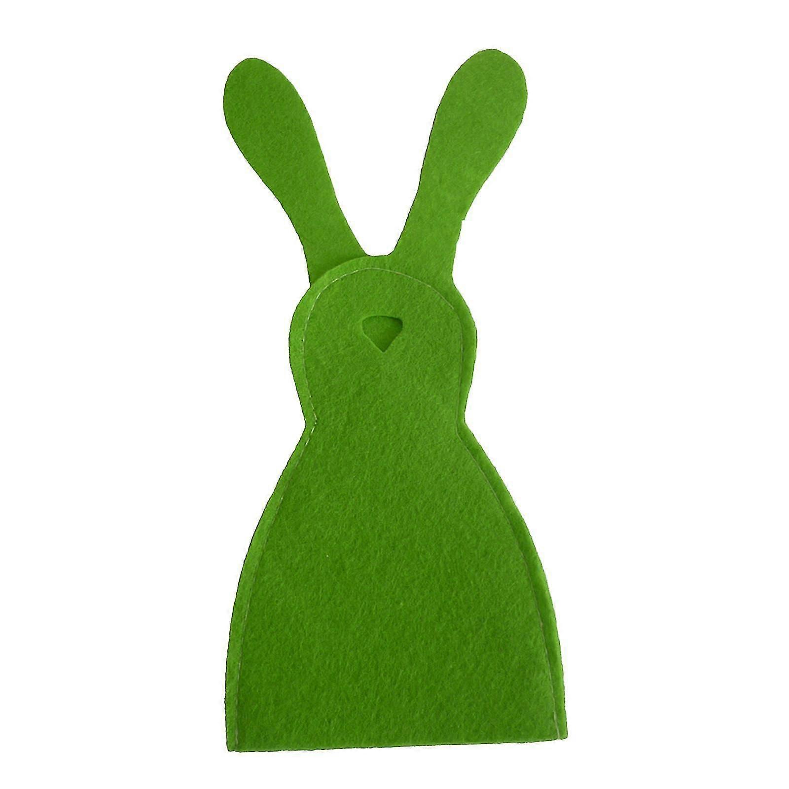 Rabbit Easter Eggs Cover Holder for Kids Easter Decorations Easter Children Green