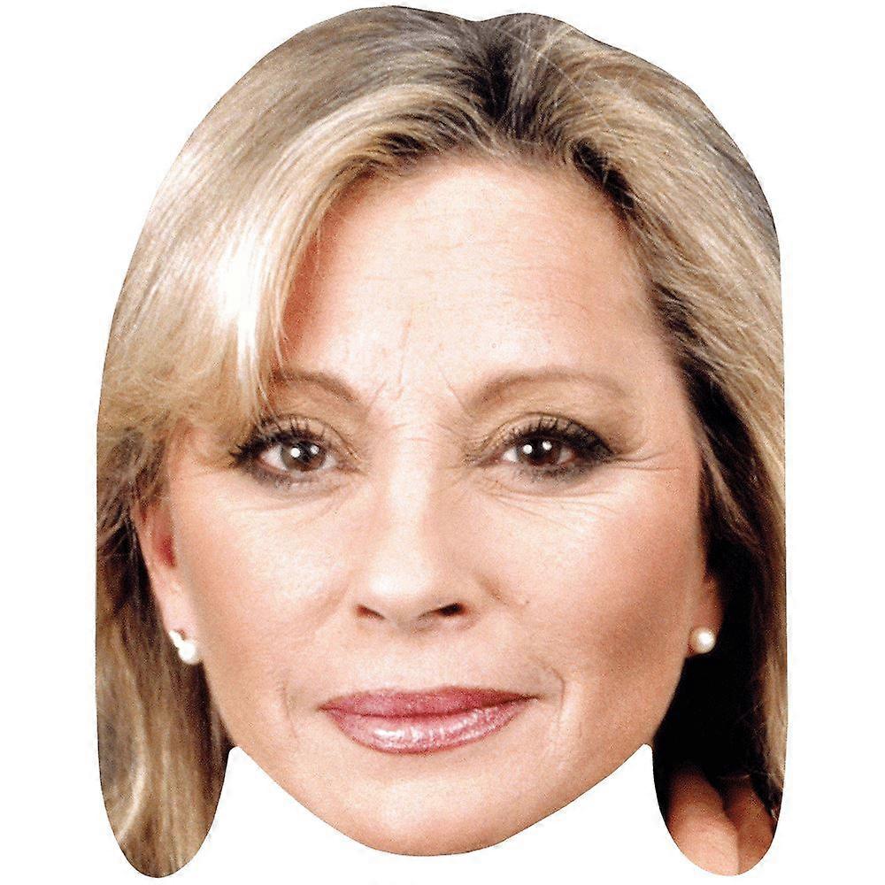 Veronique Sanson (Smile) Celebrity Mask, Flat Card Face