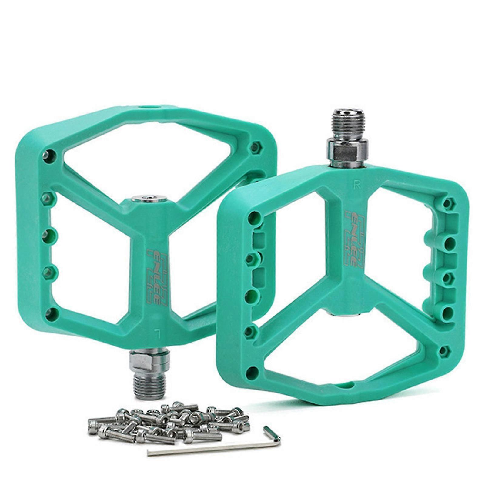 Bike Pedals Lightweight Nylon Fiber Anti-Slip Beach Bicycle Pedal Bicycle Parts