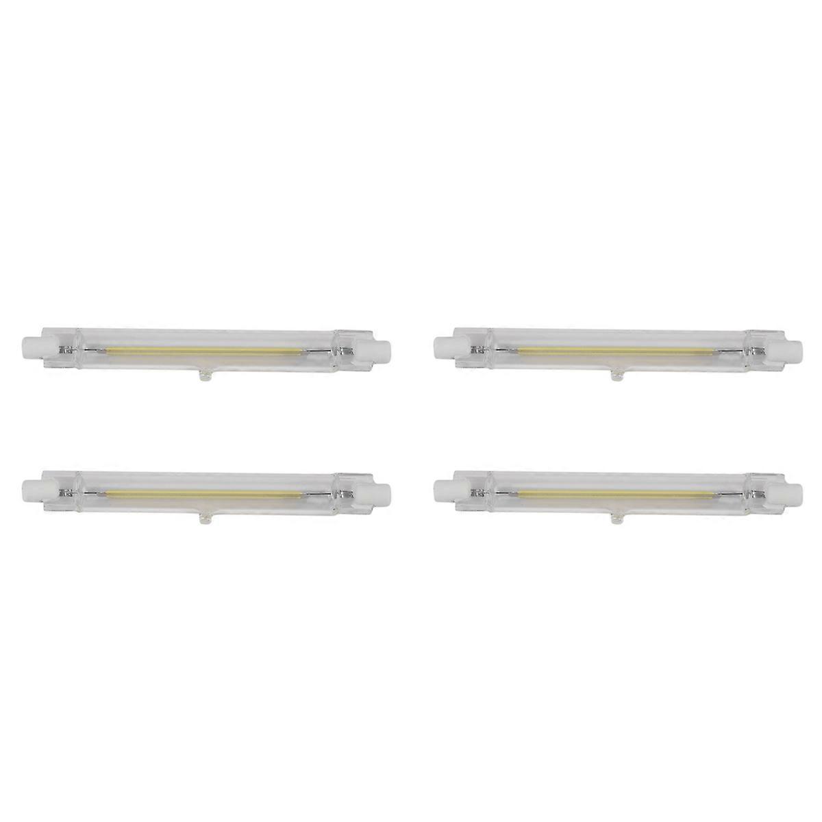 4X Dimmable R7S Led Cob 10W 118Mm Led Light Bulbs Replace Halogen Lamp-Cool White Light 220V