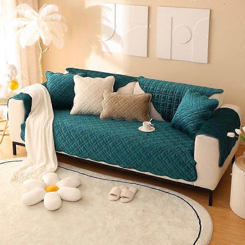 Nordic Simple Sofa Cushion Fabric Non-Slip Four Seasons Universal Seat Cushions Modern Sofa Cover Backrest Towel