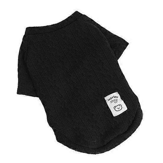 Stylish Soft Solid Color Dog Knitwear Puppy Dogs Winter Two-legged Clothing for Home