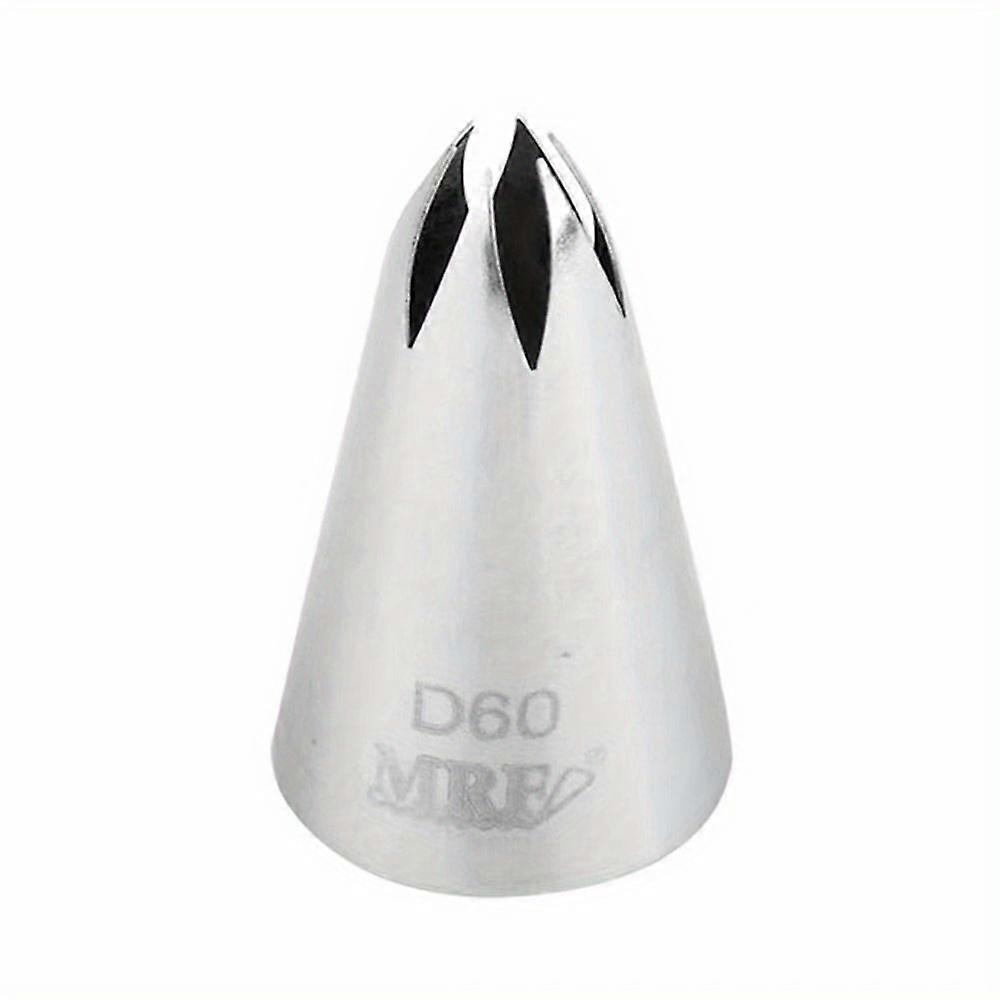 1pc, Pipping Tip, Stainless Steel Pastry Tip, Icing Nozzle Tips For Frosting, For Cupcake Cake Decorating