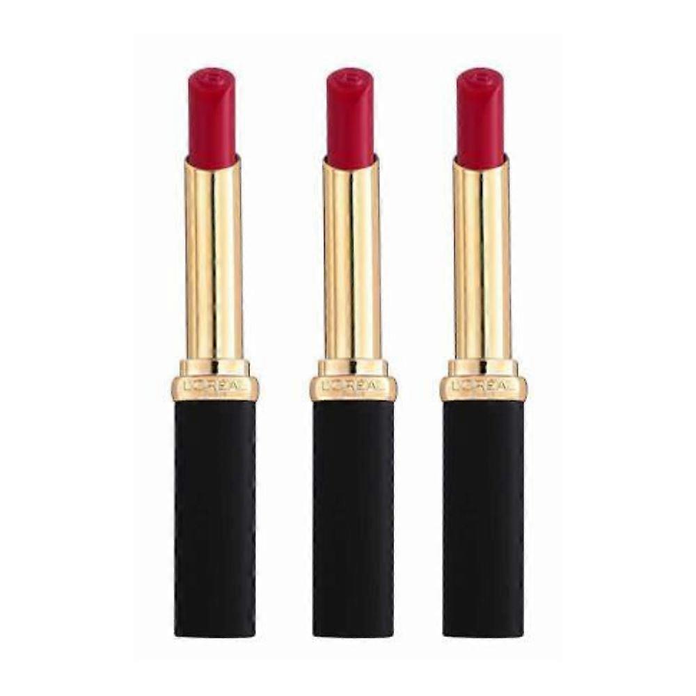 3 x Lápiz labial mate L'Oreal Color Riche Intense Volume - 187 Le Fushia Libre