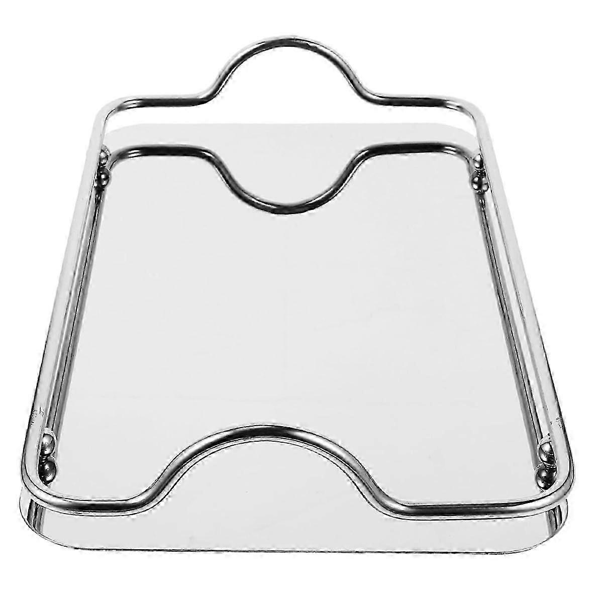 Food Trays Eating Tray Serving Tray with Handles Jewelry Display Plate Serving Platter Garnish Tray Vanity Serving Trays