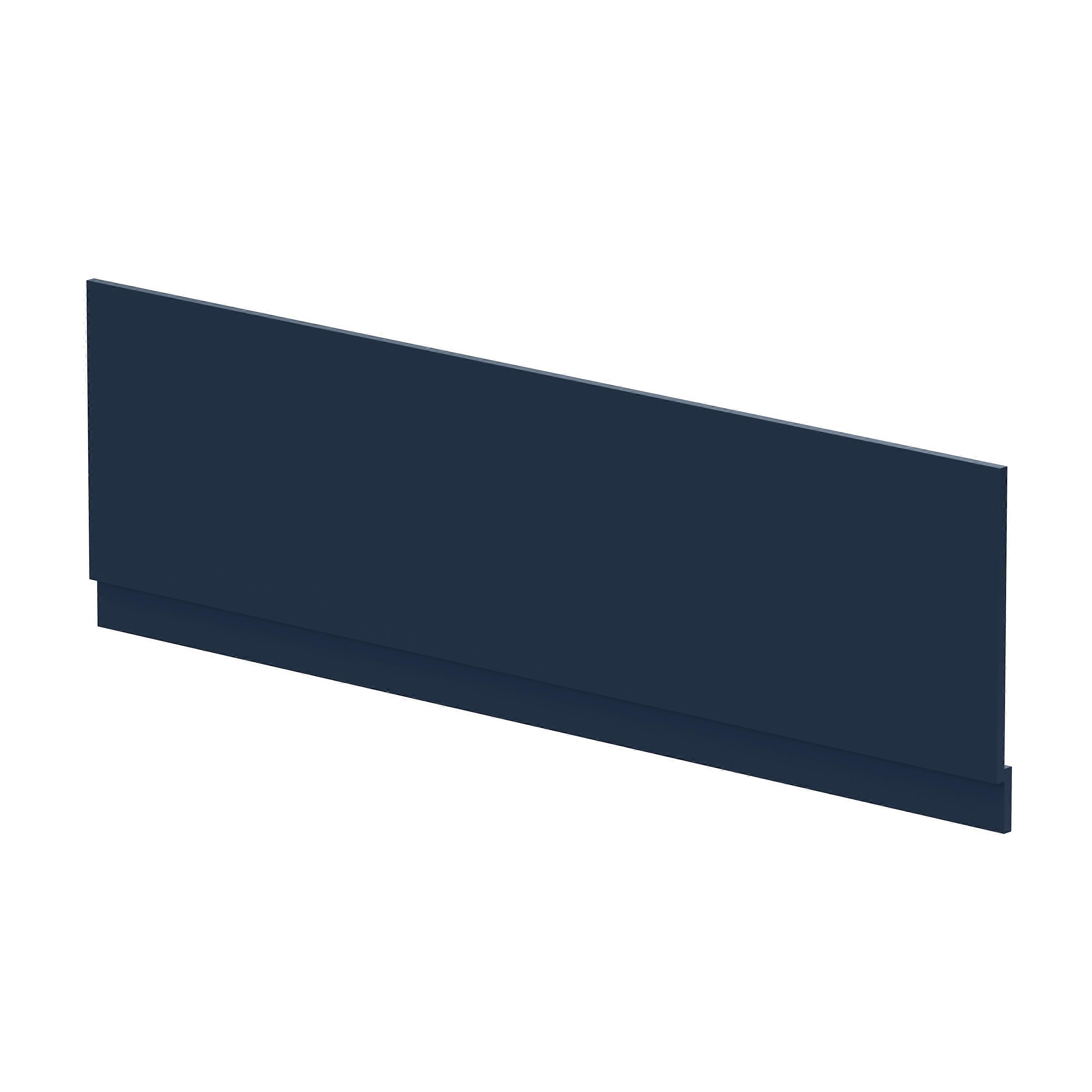 1800mm Straight Bath MFC Front Panel & Plinth - -Matt Electric Blue