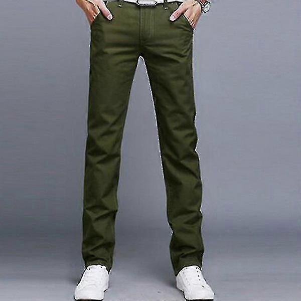 Mens Chino Trousers Casual Pants