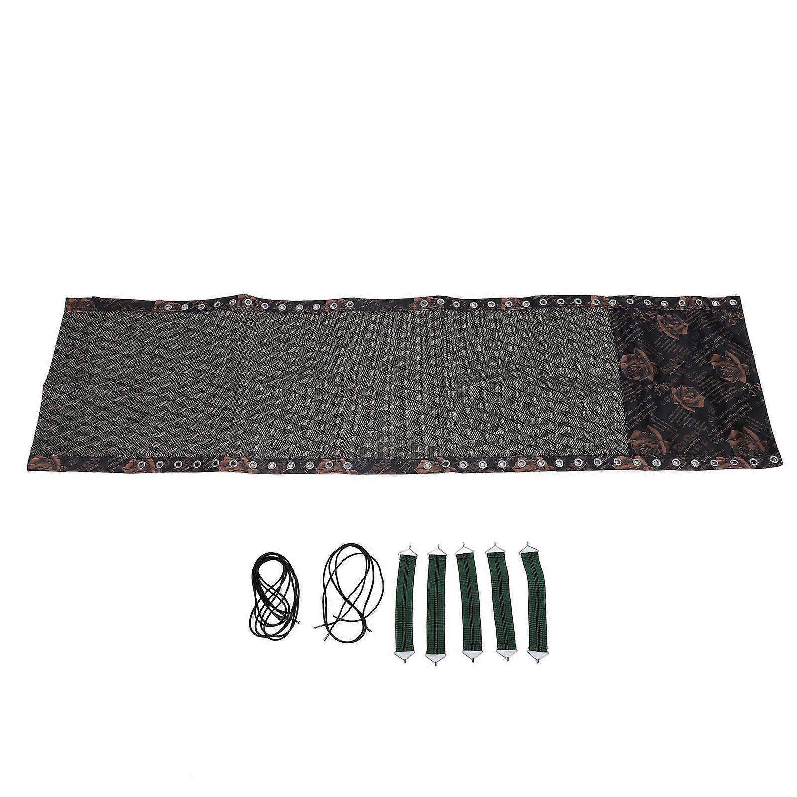 Tissu de remplacement pour chaise longue, respirant, facile à installer, tissu de remplacement pour chaise inclinable de patio à gravité zéro, style 3