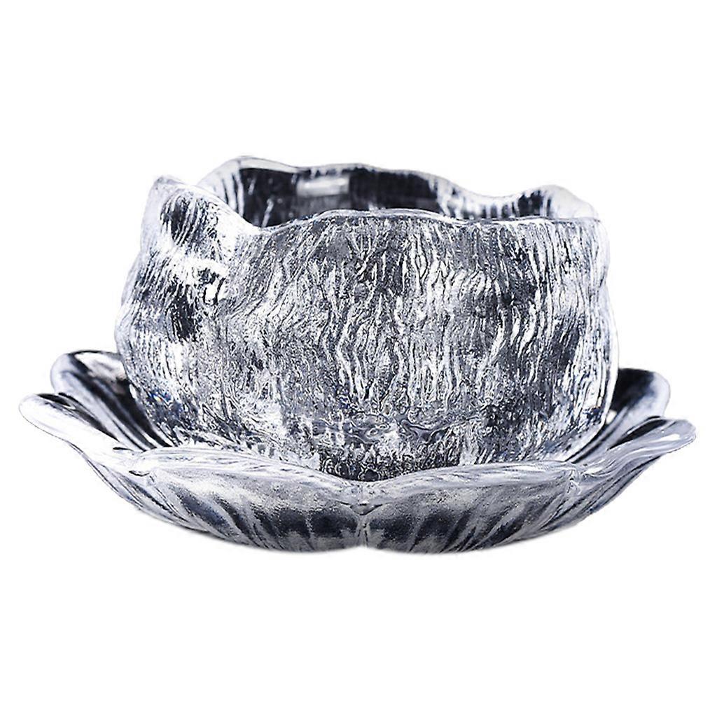 不規則なクリスタルウイスキーガラス花びらカップ口のデザイン和風の絶妙なパターン家庭の男性女性のためのユニークなギフト