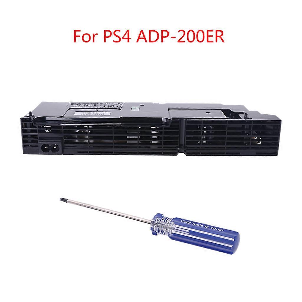 Power Supply Adapter Replacement ADP-200ER Electricity Supply Support for Console Power Unit Component Accessories Black
