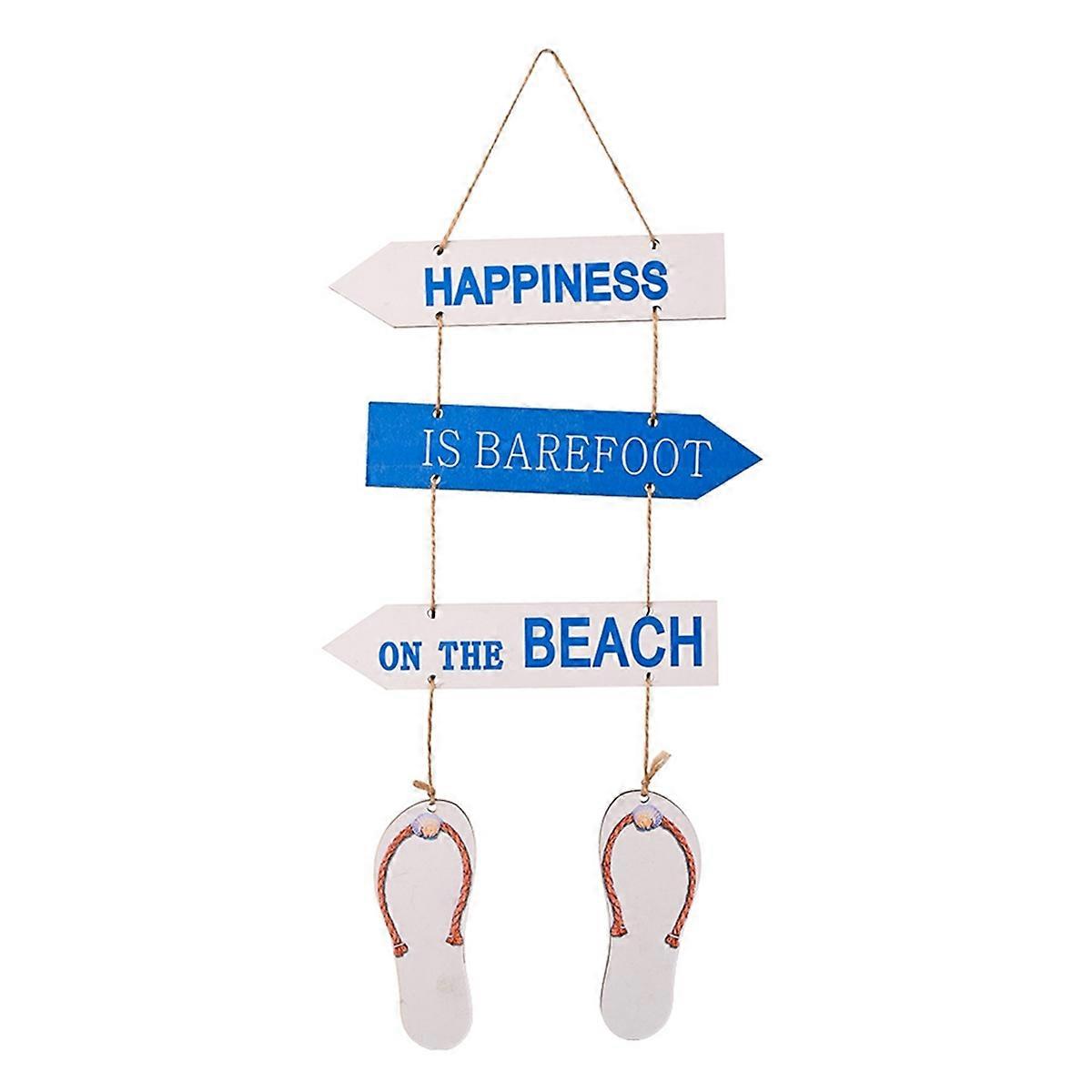 English alphabet Wooden Pendant Decorative Beach Sign and Plaque