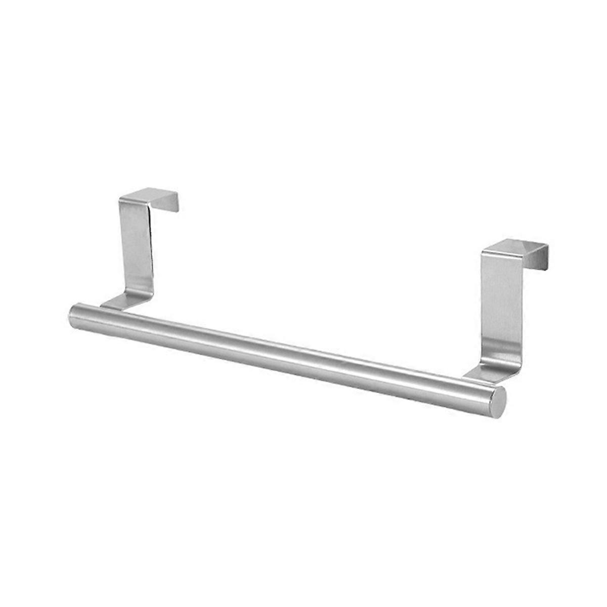 Towel Bar Hanging Holder Door Punching Free Rack Primary Color L